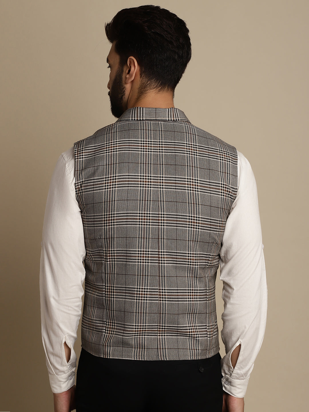 Men's Waistcoat With Notched Lapel
