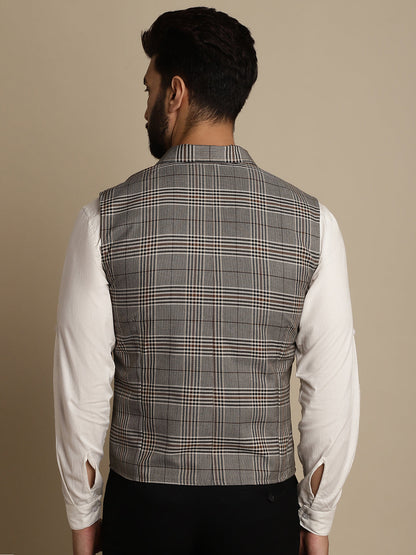 Men's Waistcoat With Notched Lapel