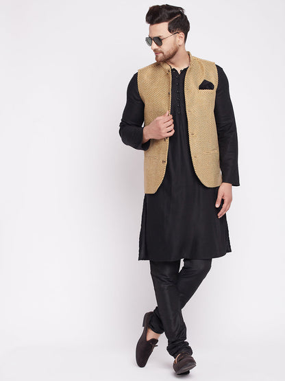 Men's Nehru Jacket with welt pocket