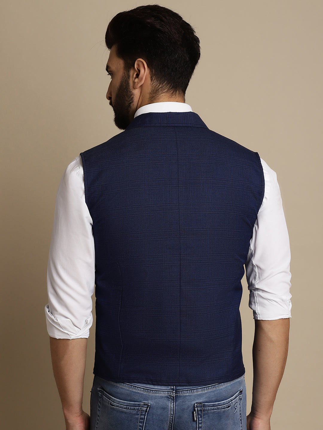 Men's Waistcoat With Notched Lapel