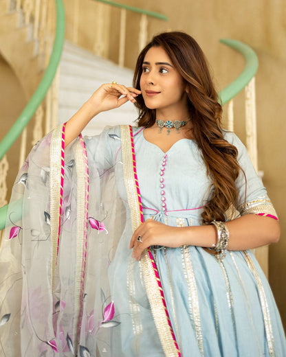 Women's Ragini Handpainted Suit Set