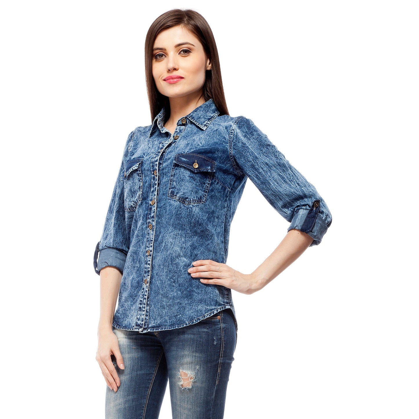 Women's Denim Shirt