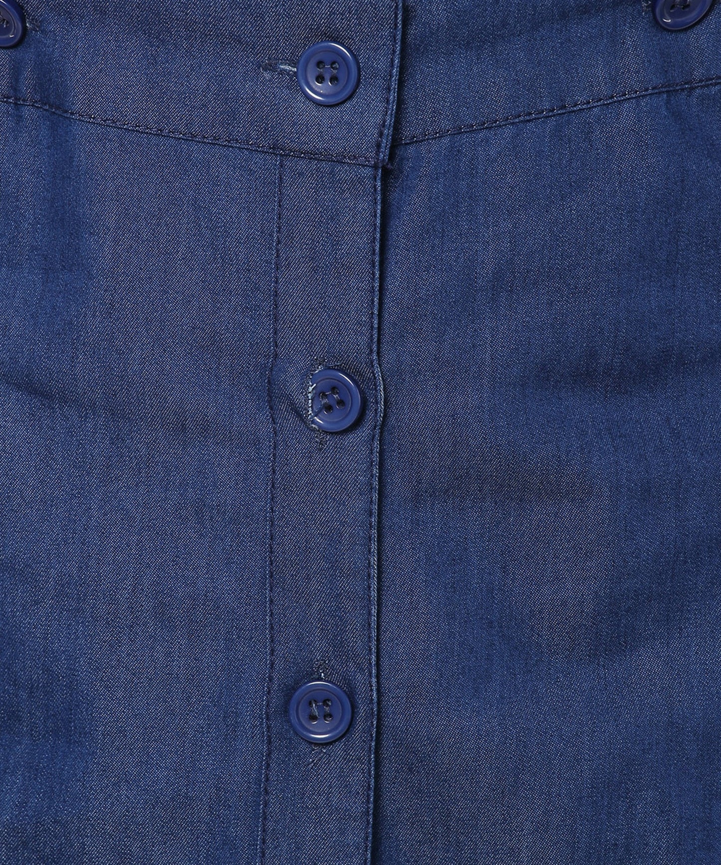 Women's Denim Pinafore Skirt Dress