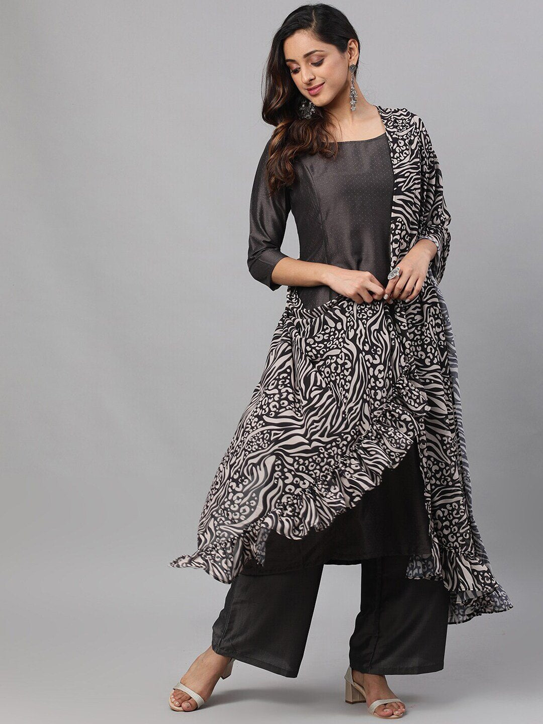 Women's  Animal Printed Dupatt