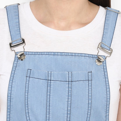 Women's Denim Dungaree Skirt Dress (without inner)