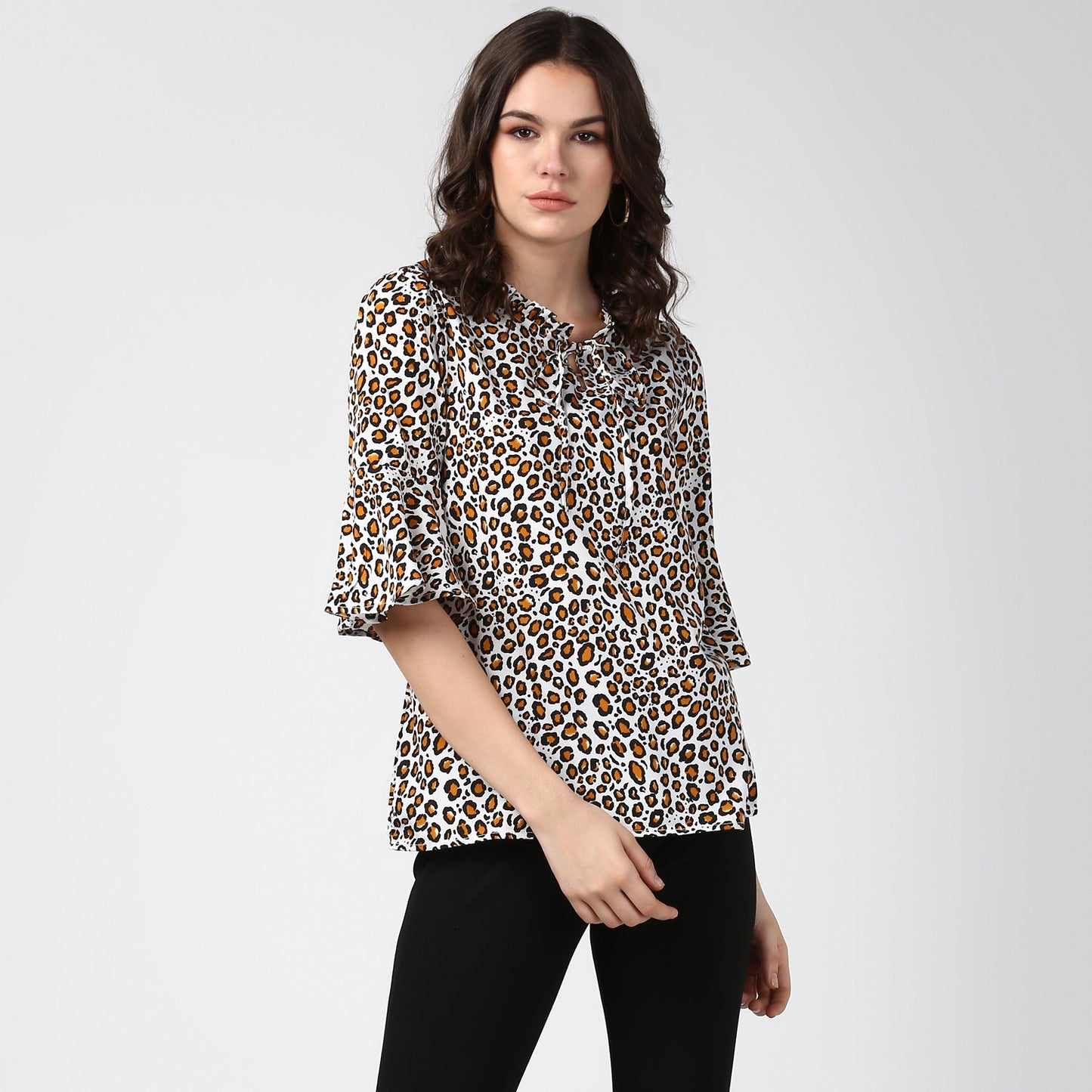 Women's Animal Print Top
