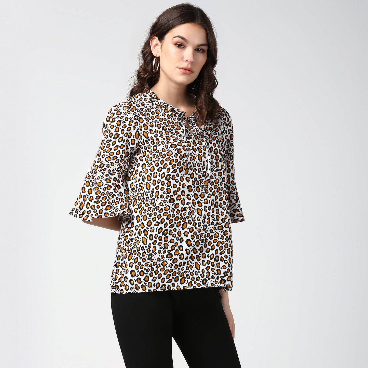 Women's Animal Print Top