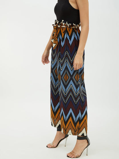 Women's Polyester Crepe Pallazo Pants with elasticated waistband
