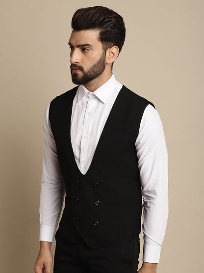 Men's Double Breast Waist Coat