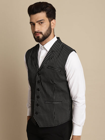 Men's Waistcoat With Notched Lapel