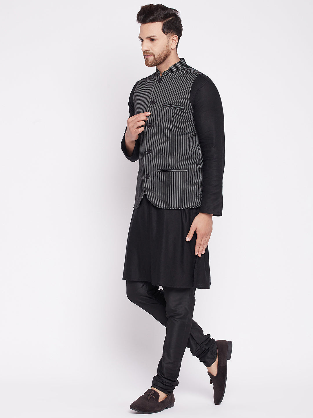 Men Nehru Jacket by Even Ap