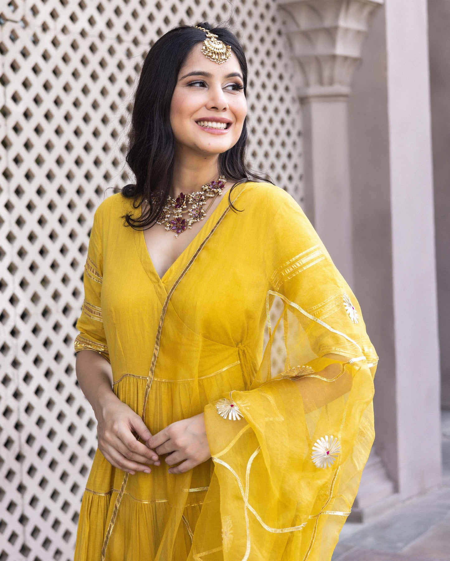 Women's Dahabi Gotapatti Cotton Suit Set