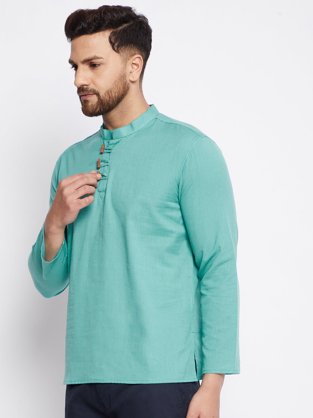 Men's Cotton Straight Kurta