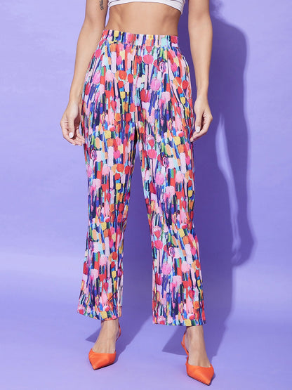 Women's Multi Colored Co-Ord Set