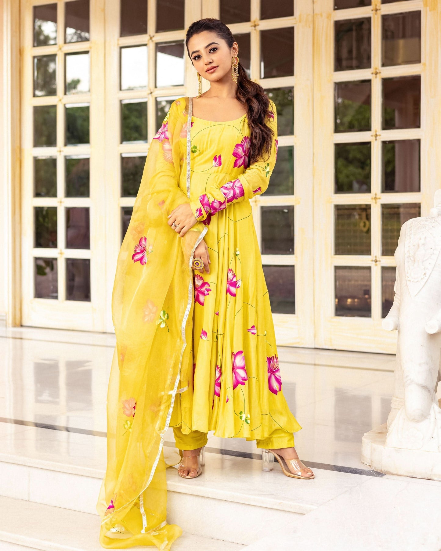 Women's Malasri Handpainted Suit Set