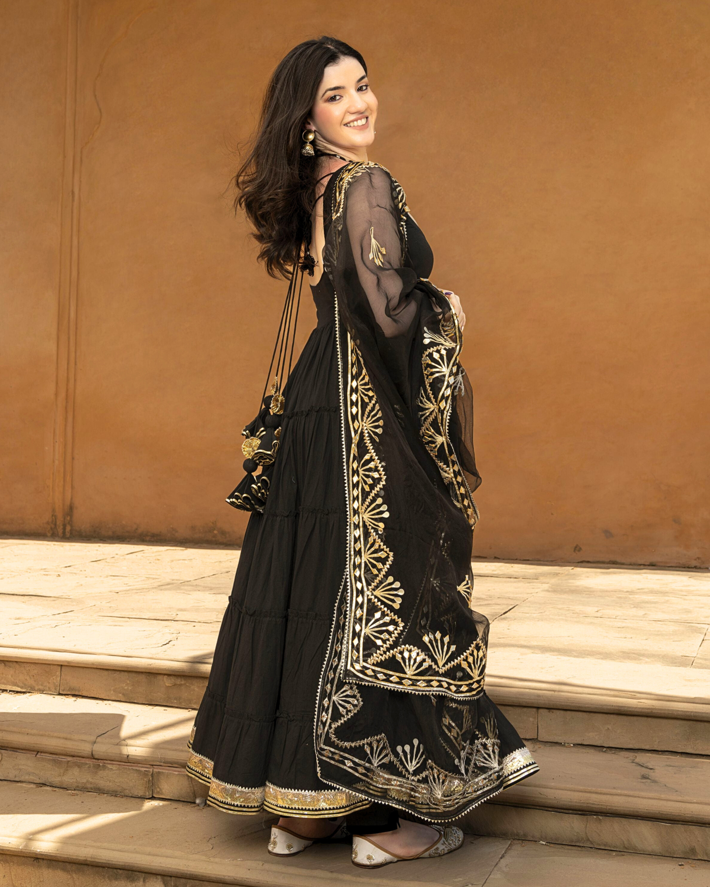 Women's Kamya Gotapatti Cotton Suit Set