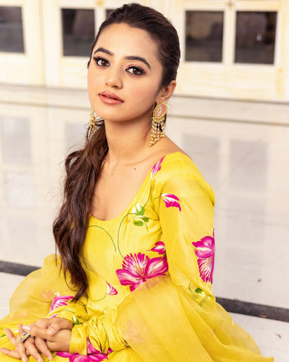 Women's Malasri Handpainted Suit Set