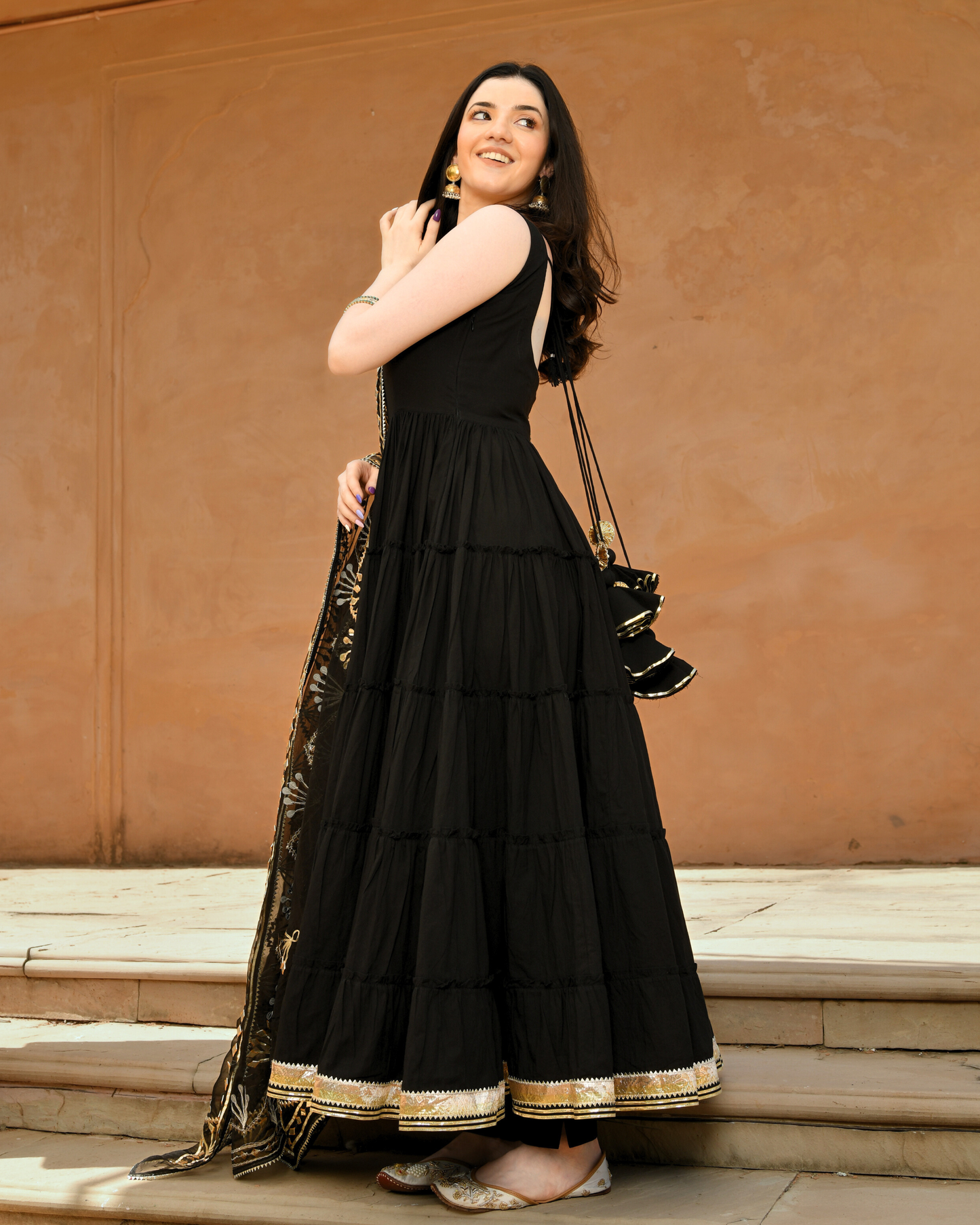 Women's Kamya Gotapatti Cotton Suit Set