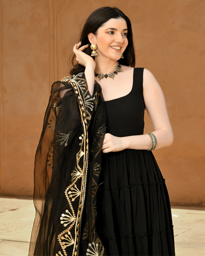 Women's Kamya Gotapatti Cotton Suit Set
