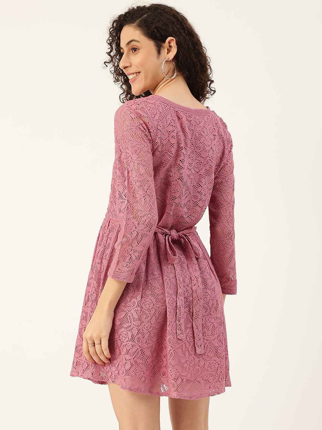 Women's Lavender Net Dress