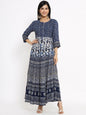 Women's Printed Flared Dress