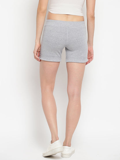 Women's Pink Cotton Shorts