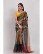 Women's Multicolor Sequins Handwoven Silk Saree