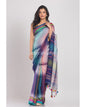 Women's Multicolor Handwoven Cotton Saree
