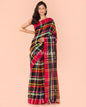 Women's Multicolor Handwoven Cotton Saree