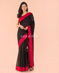 Women's Black Handwoven Cotton Tangail Saree