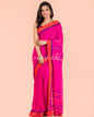 Women's Rani Cotton Jamdani Saree