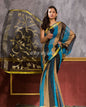 Women's Multicolor Blended Cotton Sequins Jamdani Saree