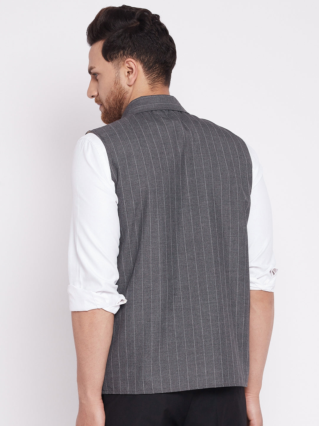Men's Nehru Jacket With Welt Pocket