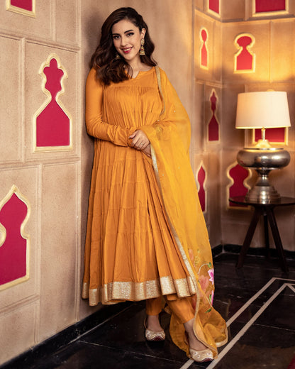 Women's Rasikpriya Handpainted Suit Set