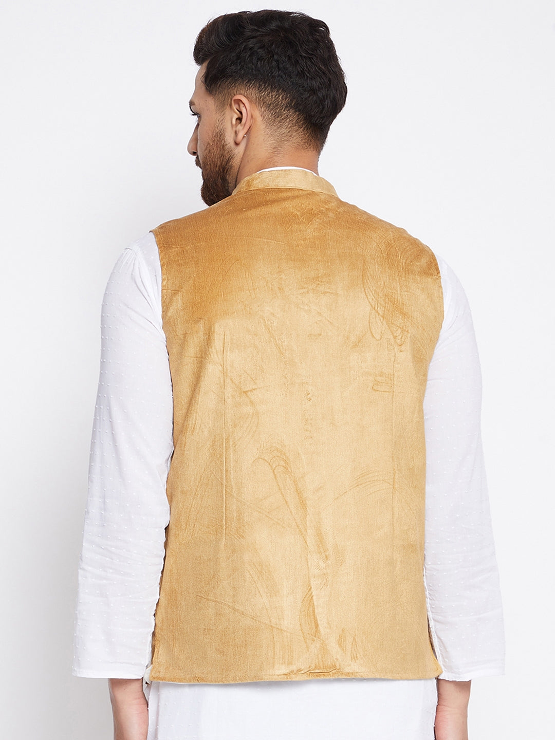 Men's Bindaas Jiyo Woven Design Jacket