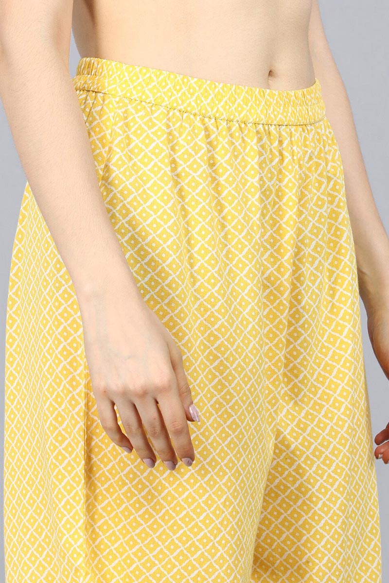 Women's Cotton Printed Kurta Pant