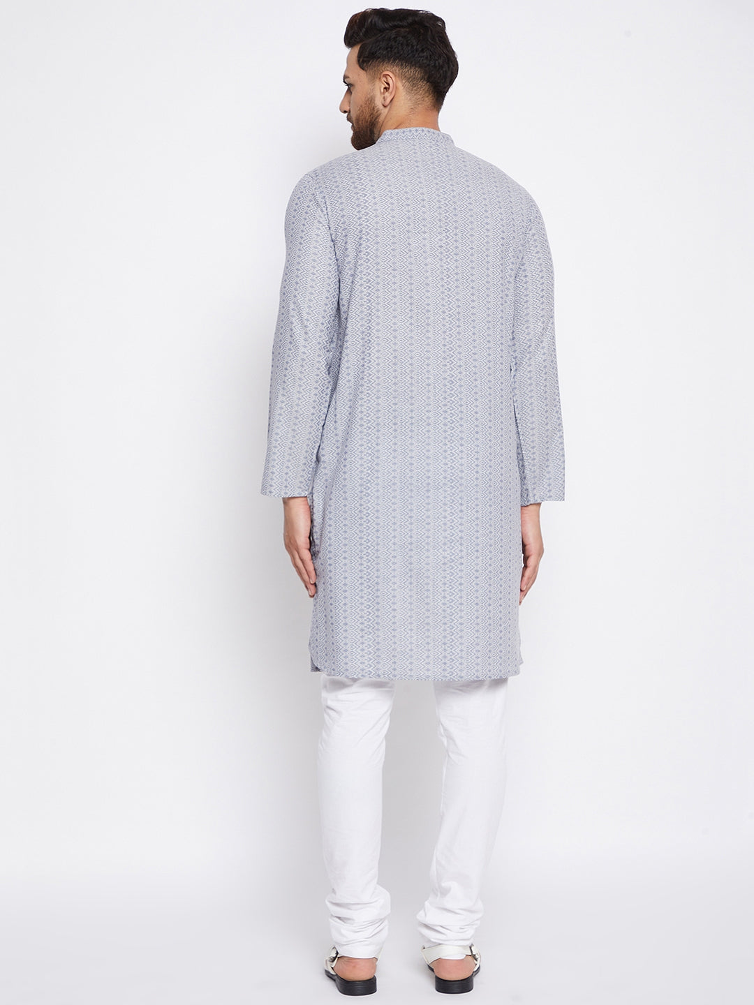 Men's Cotton Woven Design Kurta