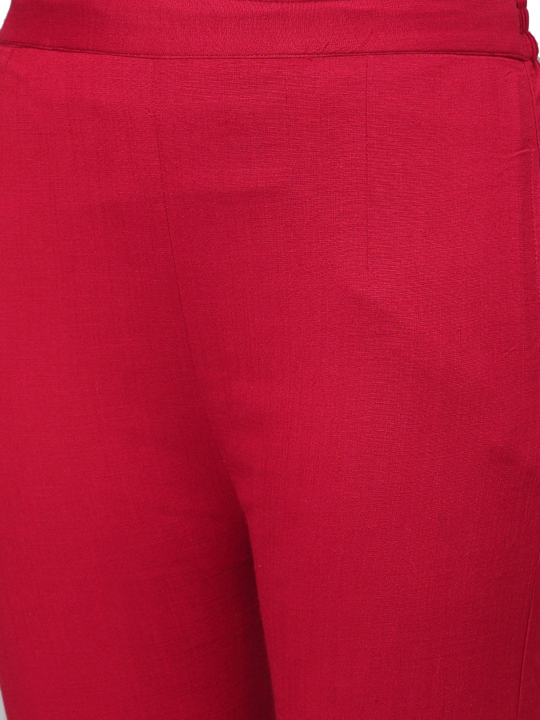 Women's Solid Na Rayon Flex Na Trouser