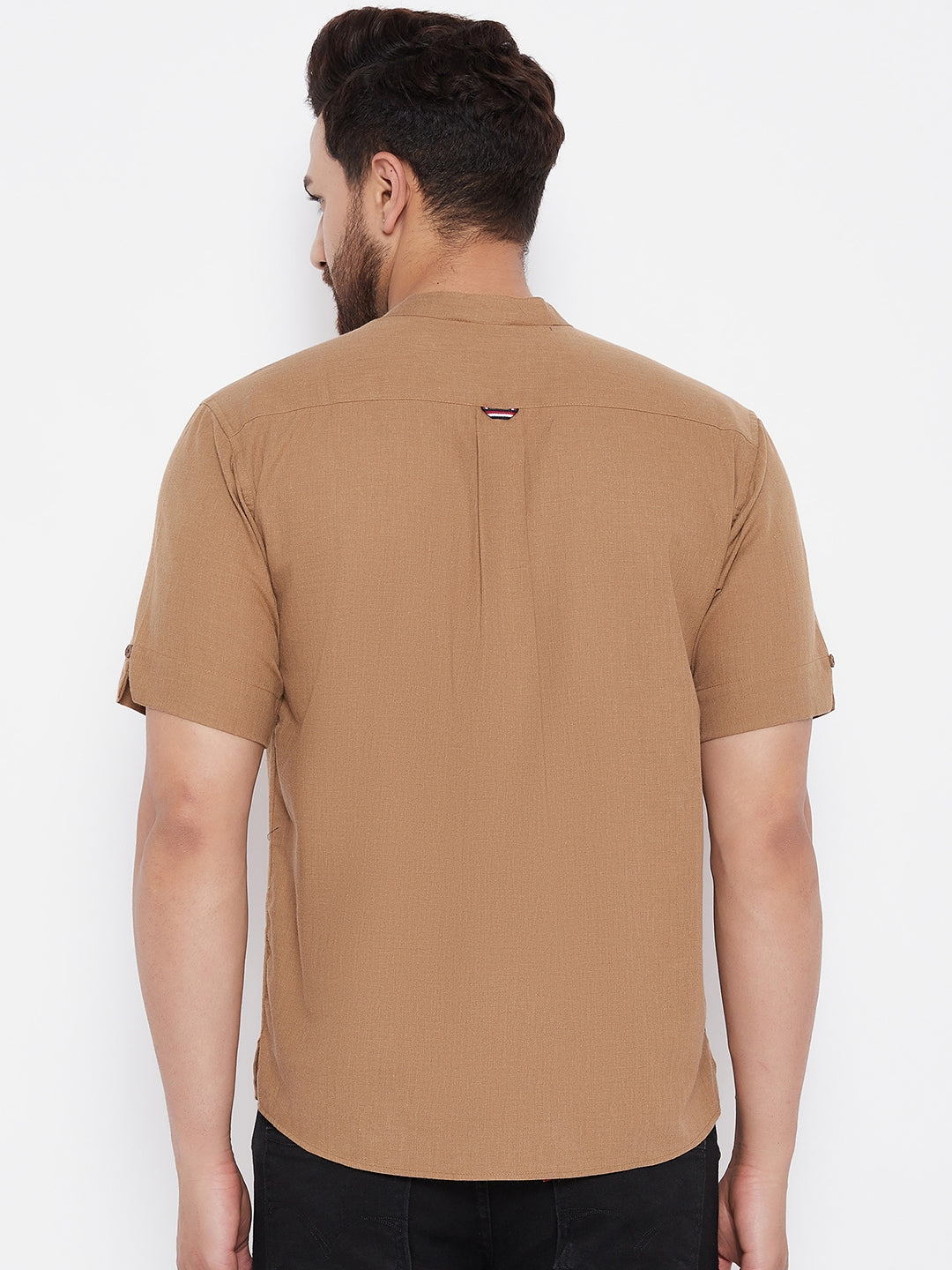 Men's Solid Cotton Kurta