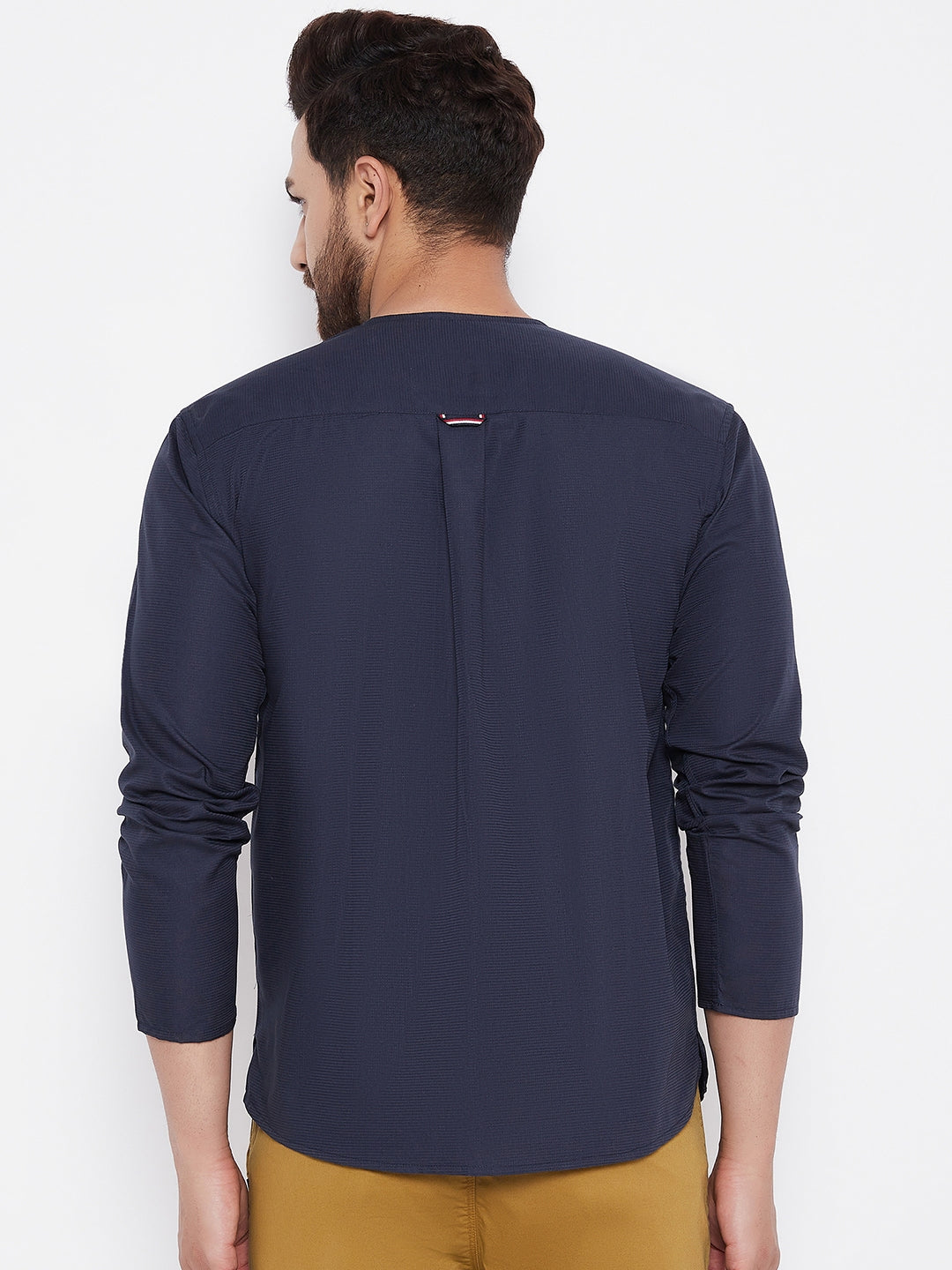 Men's Solid Cotton Kurta