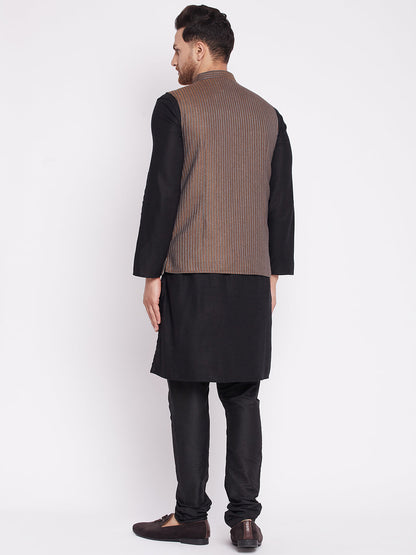 Men's Nehru Jacket with welt pocket