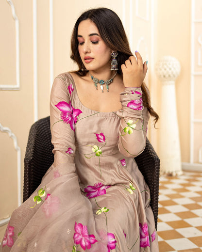 Women's Brindha Handpainted Suit Set