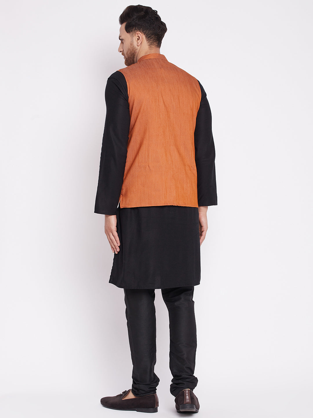 Men's Nehru Jacket with welt pocket