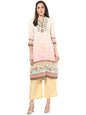 Women's Digital Printed Georgette Kurti