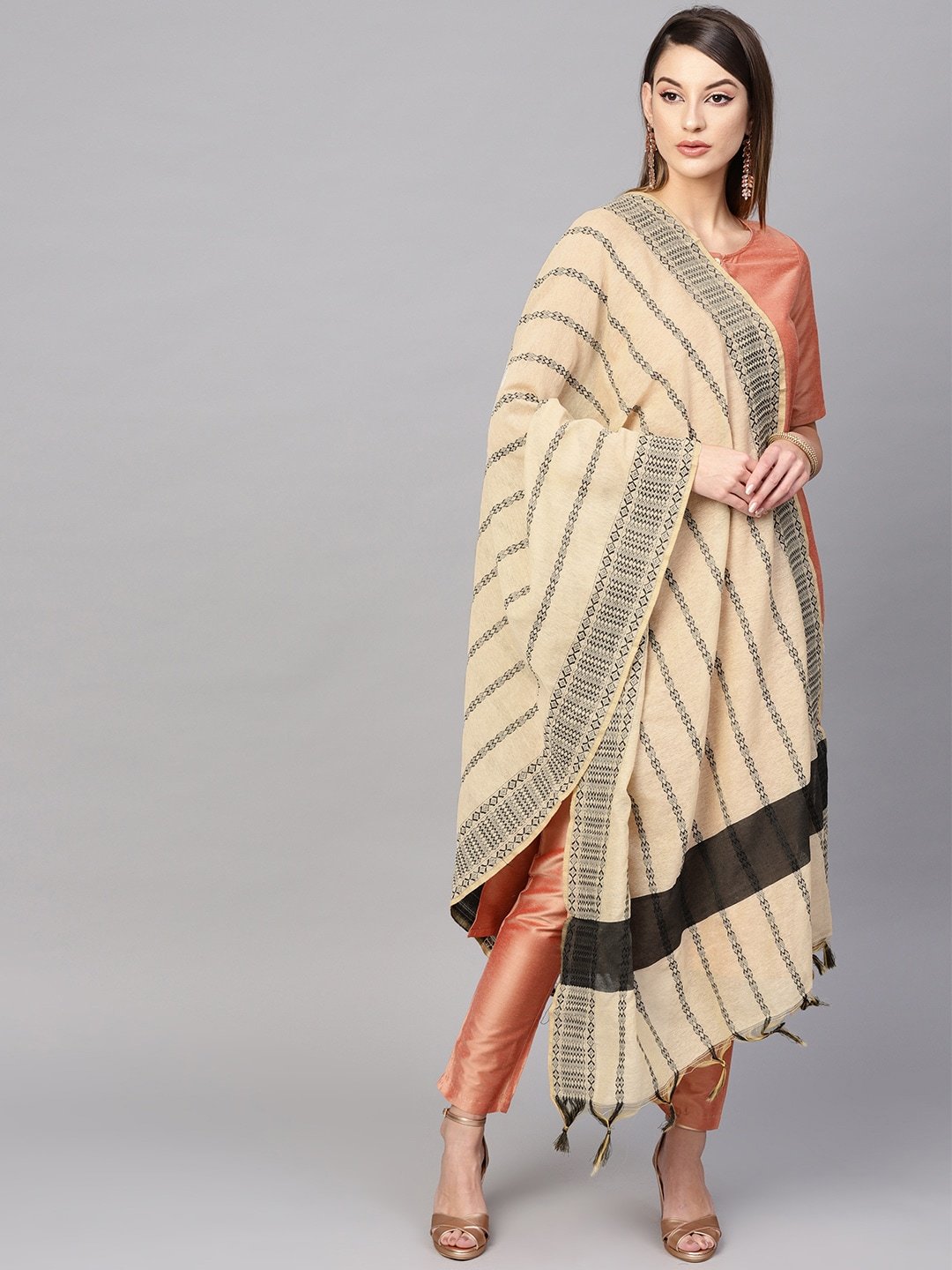Women's  Woven Design Dupatta