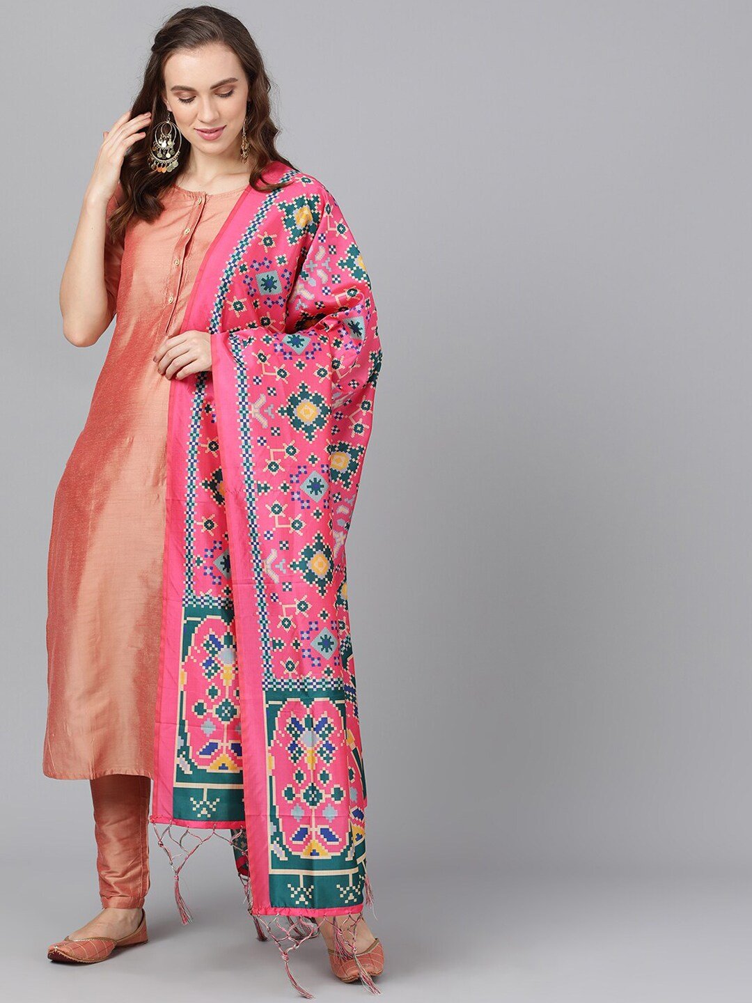 Women's  Bandhani Print Dupatta