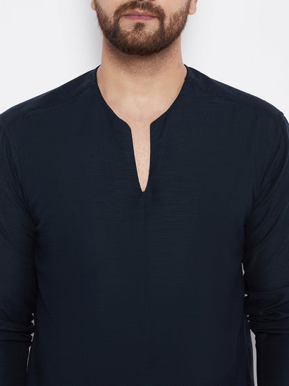 Men's Solid Cotton Kurta