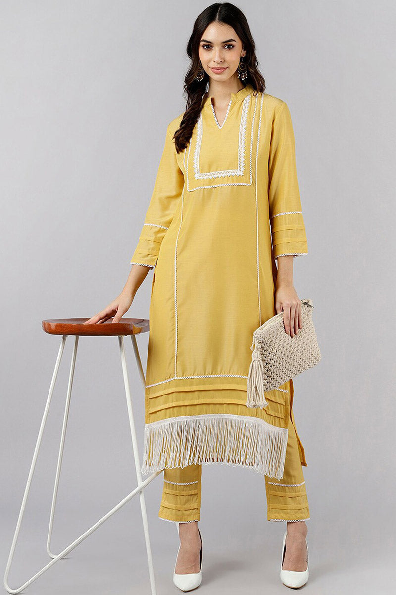 Women's Poly Silk Printed Kurta Pant Dupatta Set