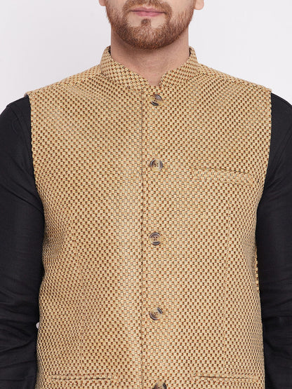 Men's Nehru Jacket with welt pocket