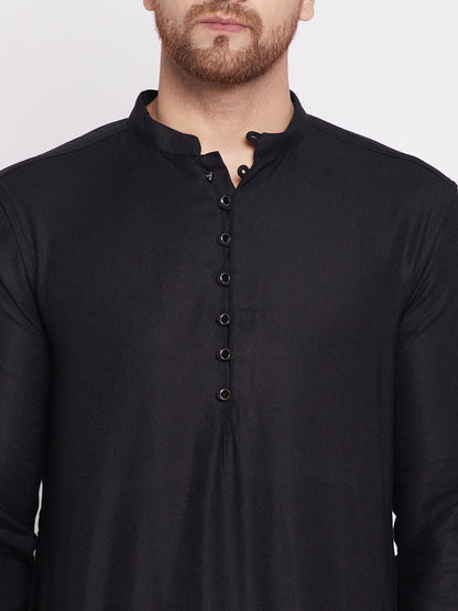 Men's Kurta with Slit Necklin